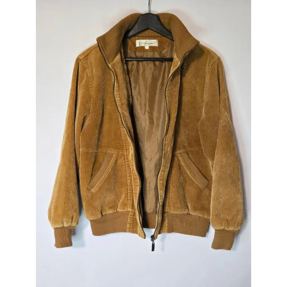 Y2K YueJian Corduroy Bomber Jacket (2008) - Picture 3 of 8
